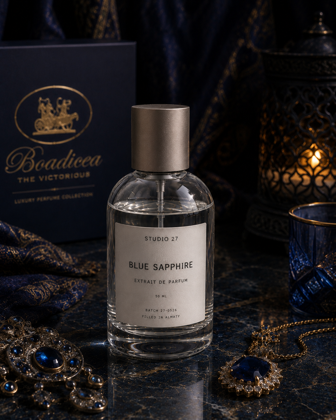 Boadicea The Victorious Blue Sapphire